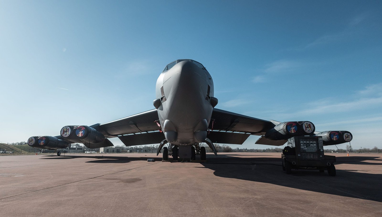 US bombers train over Europe