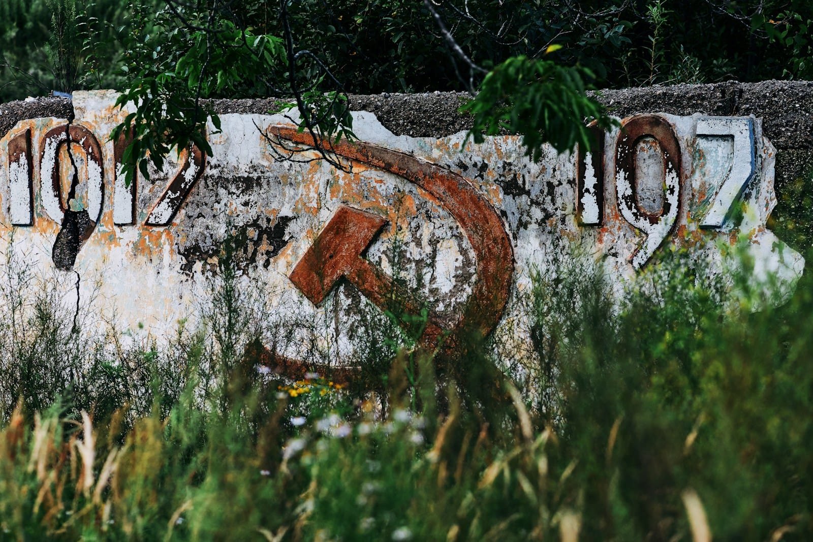 Photo by Олег Мороз brown and white concrete wall soviet