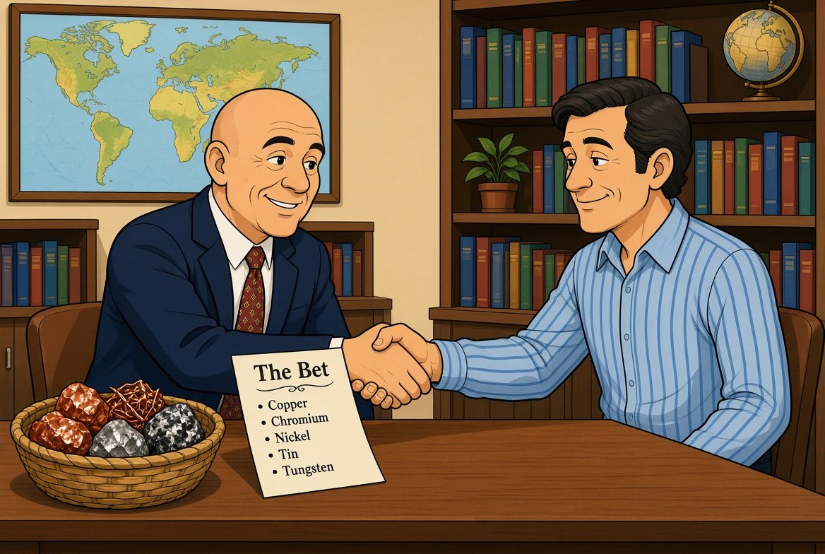 A Bet Between Julian Simon and Paul Ehrlich Demonstrates The Most Important Check in Economics